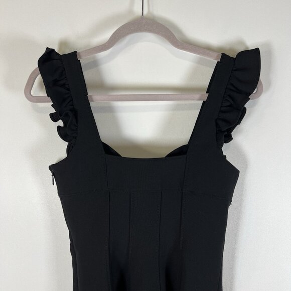 Cinq a Sept Jolie Mathis Mini Dress in Black Womens Size 2‎ Designer Feminine - Picture 8 of 11